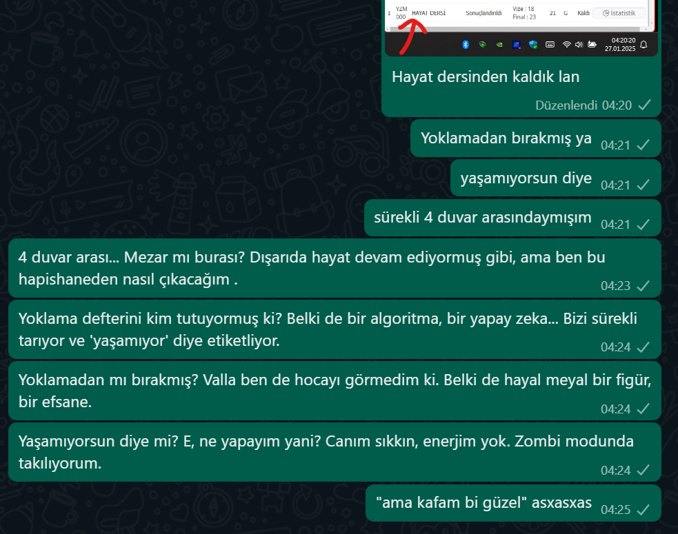 Hayat Üniversitesi - Mefamex| 22.01.2025 | feed | Screenshot